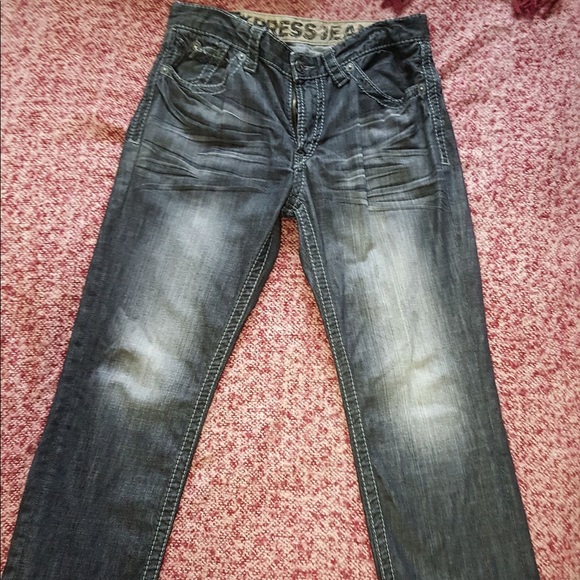 EXPRESS Men’s Distressed Jeans - Picture 1 of 6